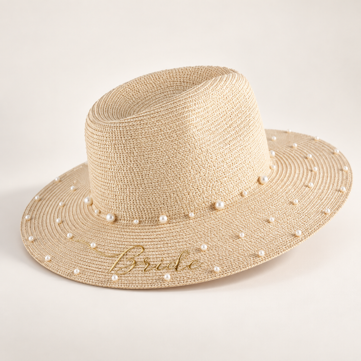 Faire "BRIDE" Pearl Hat - Faire #0 default picture