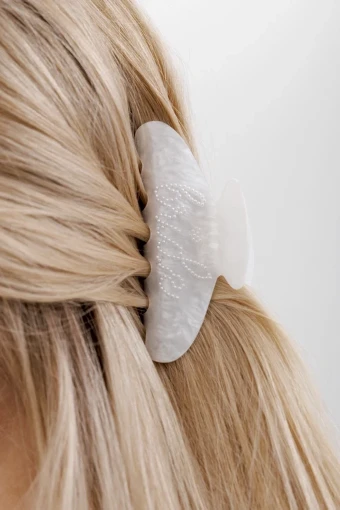 Heirloom Bridal Company Pearl BRIDE Claw Clip $1 default thumbnail