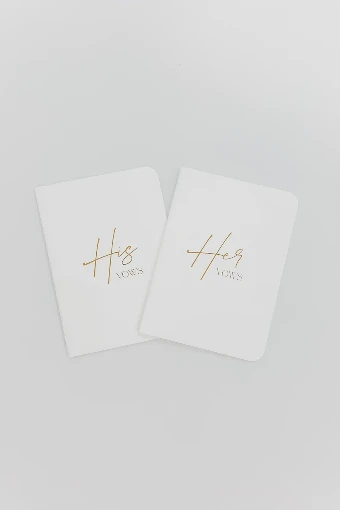 Heirloom Bridal Company Vow Book Set $0 default thumbnail
