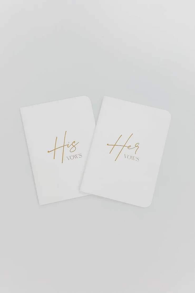 Heirloom Bridal Company #Vow Book Set Image