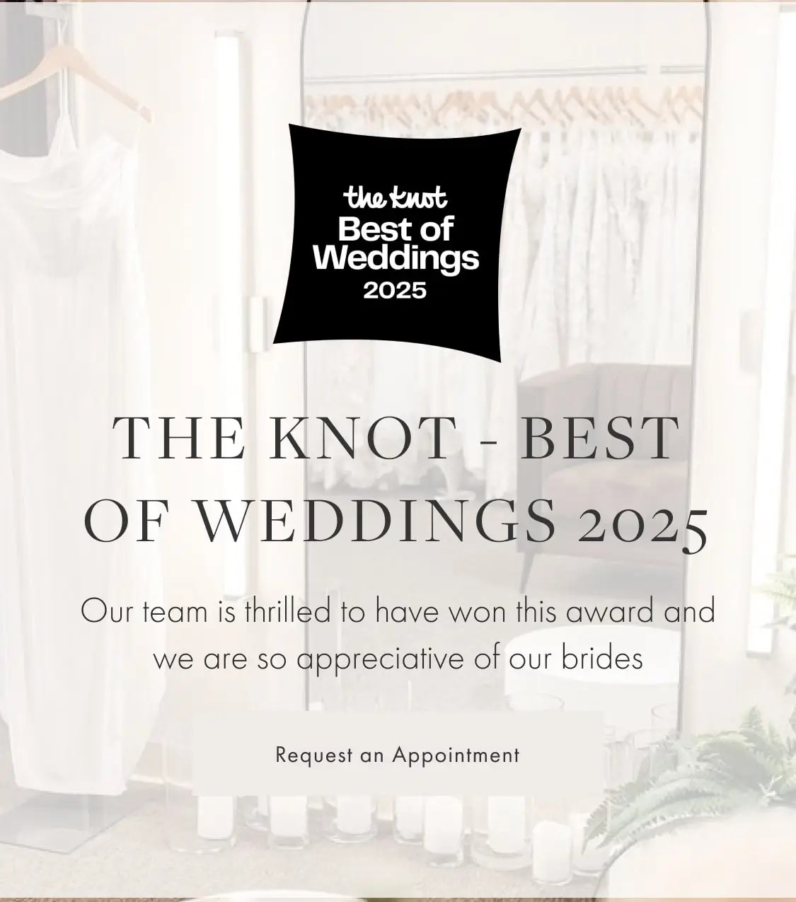 best of weddings - the knot award - 2025