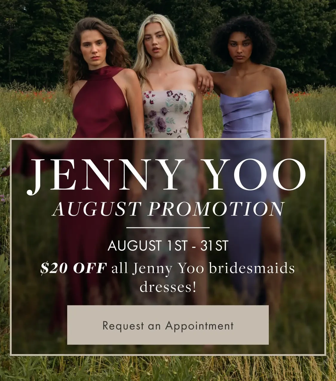 Jenny Yoo promotion - Always Elegant Bridal, Yuba City - bridesmaids dresses